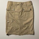 Massimo Dutti  Women’s Brown Cargo Skirt Size 26 Photo 0