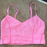 Aerie OFFLINE By Real Me Strappy Back Sports Bra Pink Photo 0