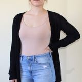 SO Black Knit Cardigan Photo 0