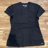 Grey's Anatomy Grey’s Anatomy Scrub Top Black Size Small Photo 0