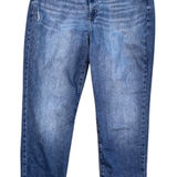 Sonoma Curvy Straight Jeans Stretch Mid Rise Faded Blue 18S Size 18P Photo 0