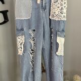POL distressed size large boyfriend jeans Photo 0