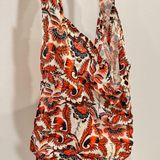 Free People Reusable Tote Bag Orange Photo 0