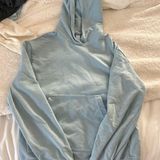 Alternative  oversized blue hoodie Photo 0