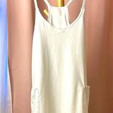 Forever Young Free people movement Hot Shot  Sleeveless Patch Pocket Mini white sz S Photo 0