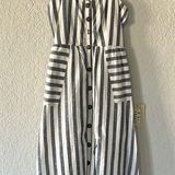 Rebellion Pinstripe midi dress Photo 0