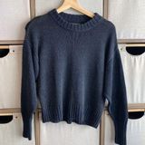 Something Navy  crew neck sweater Photo 0