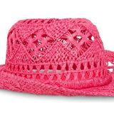 Steve Madden NWT  Pink Straw Cowboy Hat! Photo 0