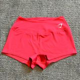 Gymshark Coral (red/orange) Biking Athletic Spandex Shorts Photo 0