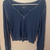 American Eagle Outfitters Waffle Top Photo 0