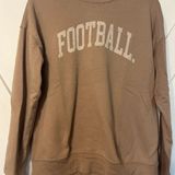 Bella Canvas Football Fleece Lined Sweatshirt Photo 0