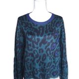 John + Jenn  Fionne Animal Print Sweater -Size M Photo 0