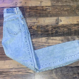 Abercrombie & Fitch Abercrombie Straight leg high rise Light Blue Denim Jeans size 0 Photo 0