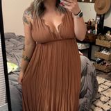 Wishlist Flowy boho rust maxi dresss Photo 0