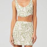 For Love & Lemons Aiko Mini Skirt High Waist Photo 0