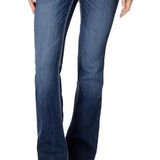 Ariat  Real Womens High-Rise Saylor Bootcut Western Blue Jeans 26 L Photo 0