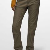 prAna Halle Cross Functional Pants Slate Green Sz 8 Outdoors Water Repellent Photo 0