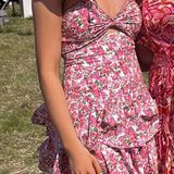 Hello Molly Floral One Shoulder Dress Photo 0