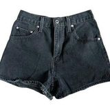Levi's  Silvertab Mom Jeans Shorts Black Womens Size 26 Photo 0