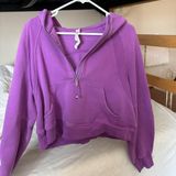 Lululemon Magenta  Scuba Hoodie Oversized Half-Zip Photo 0