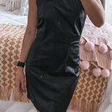 Xtraordinary Black One Shoulder Cut Out Mini Dress  Photo 0