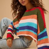 Altar'd State Cropped Sweater Photo 0