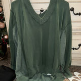 Aerie Green Sweatshirt Photo 0