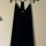 Alice + Olivia Fierra Silk Dress Black Size Small Photo 0