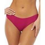 Vince Camuto Swim Raspberry Bikini Bottoms Ruched Back Shirred Cheeky Size M Photo 0