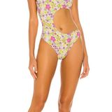 frankie's bikinis Cut Out One Piece Swimsuit Photo 0