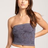 Tilly's Tilly’s Seamless Textured Laced Women’s Tube Top Photo 0
