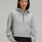 Lululemon Scuba Cropped Half-Zip Hoodie Photo 0