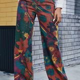 Multicolor Straight Leg Jeans Multiple Size 8 Photo 0
