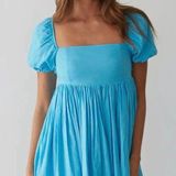 American Threads Puff Sleeve Dress Photo 0