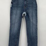 Revice Denim Revice Venus Crop Star Jeans Stargazer Medium Wash Blue Denim Women’s Size 26 Photo 0
