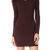 ALC Frank A.L.C Turtleneck Cut Out Dress Photo 0