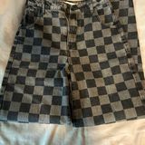 Adika checkered denim jeans Photo 0