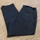 Style & Co EUC  Tummy Control Black Denim Jeans Size 14S Photo 0