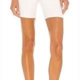 Alo Yoga Alo High Waist Biker Short in White Photo 0