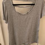 Nine Britton Gray Short Sleeve Top Photo 0