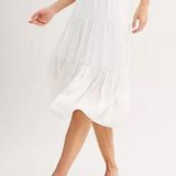 Nine West Tiered Midi Skirt Photo 0