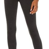 MOTHER Denim MOTHER Black Looker Skinny Jeans Photo 0