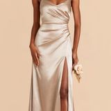 Birdy Grey Neutral Champagne Catherine Dress Photo 0