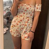 Forever 21 Floral Short Romper Photo 0