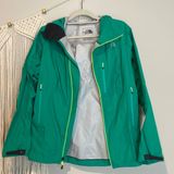 The North Face MEDIUM M WOMEN'S HYALITE RAIN JACKET SUMMIT GREEN ✨ Photo 0