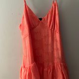 Wild Fable Drop Waist Peach Dress Photo 0