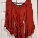 Missguided Off-The Shoulder Romper Photo 0