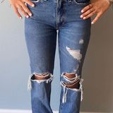 BDG Urban Outfitters Dark Wash Bootcut Jeans Photo 0