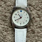 Nurse Mates  womens white genuine leather adjustable‎ watch Photo 0