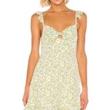 ASTR  Summer Marla Mini Dress Lemon 🍋 Size L Photo 0